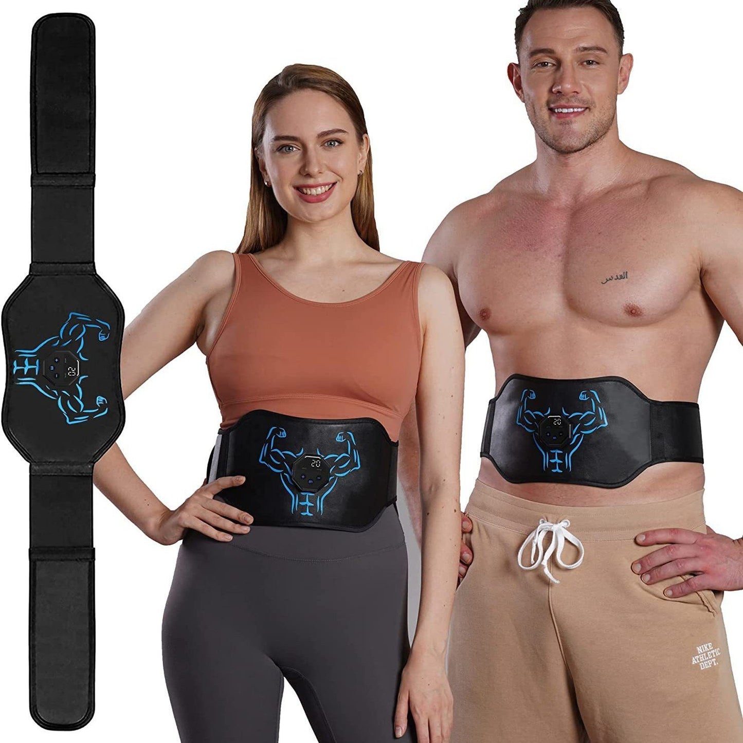 Lazy Man Abdominal Muscle Pad - Abdominal Strengthening and Toning Machine
