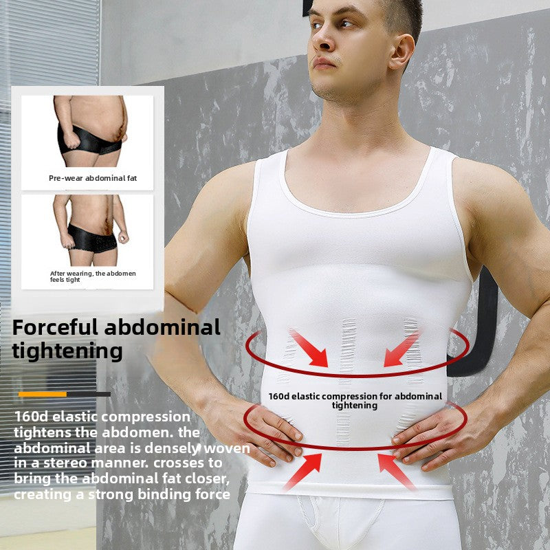 Men’s 160D Compression Shapewear Tank