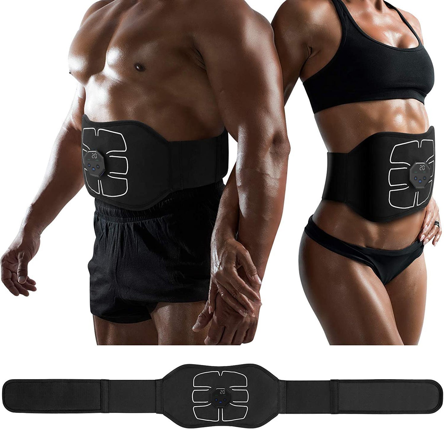 Lazy Man Abdominal Muscle Pad - Abdominal Strengthening and Toning Machine