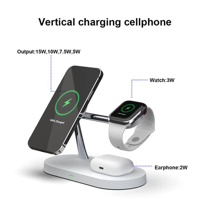 ChargeZenith 3-en-1 Station de Charge sans Fil