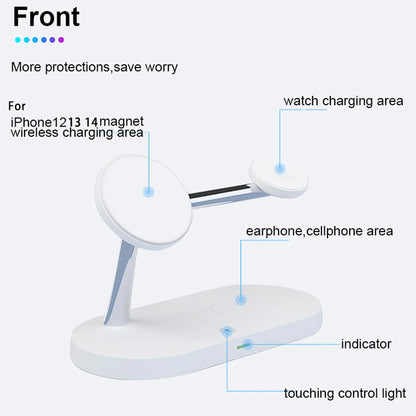 ChargeZenith 3-en-1 Station de Charge sans Fil
