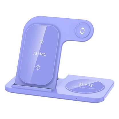 TriCharge Lumina 3-en-1 Station de Charge Sans Fil