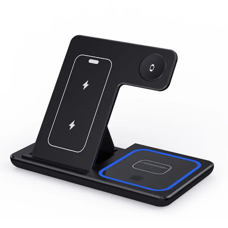 TriCharge Lumina 3-en-1 Station de Charge Sans Fil