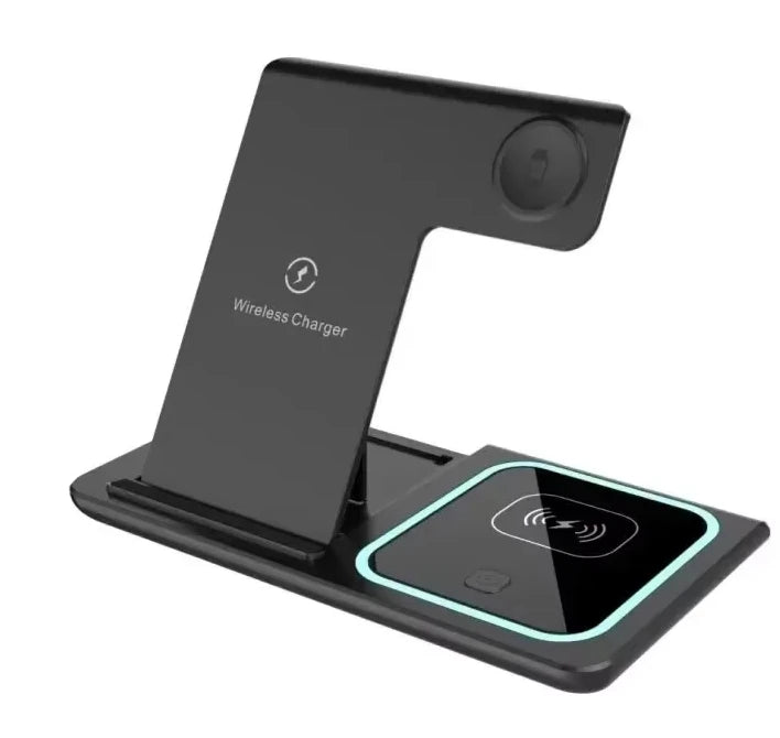 TriCharge Lumina 3-en-1 Station de Charge Sans Fil